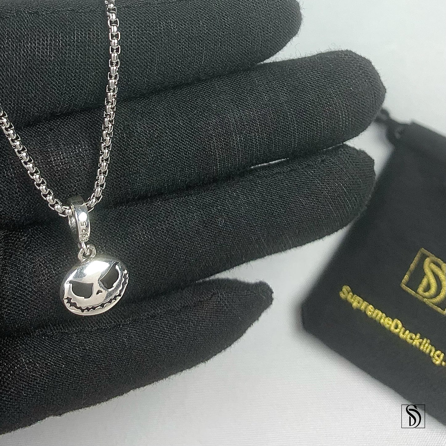 Nightmare Before Christmas Double Sided Pendant Necklace