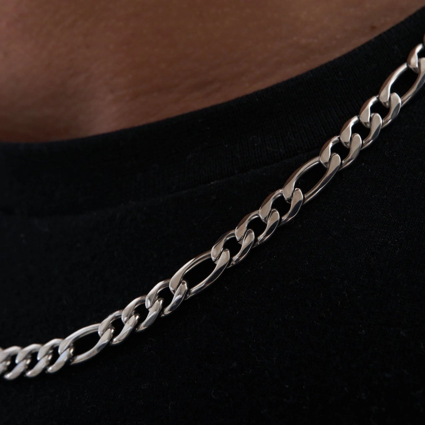 Figaro Chain (Silver) 5mm