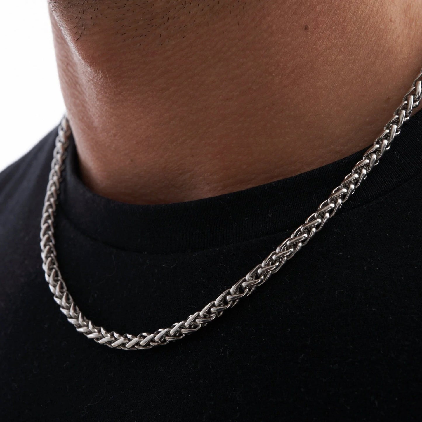 Wheat Chain (Silver) 5mm