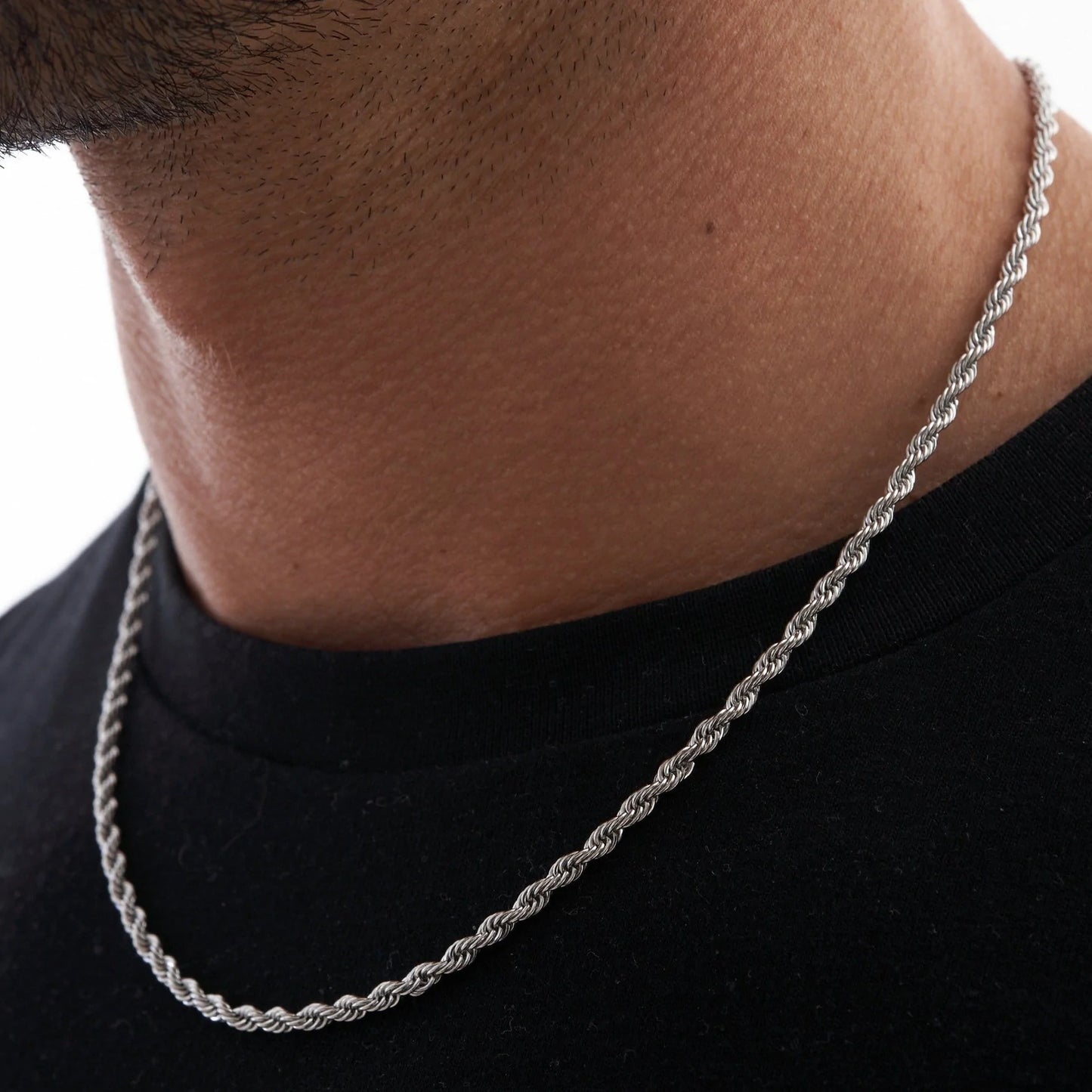 Rope Chain (Silver) 3mm