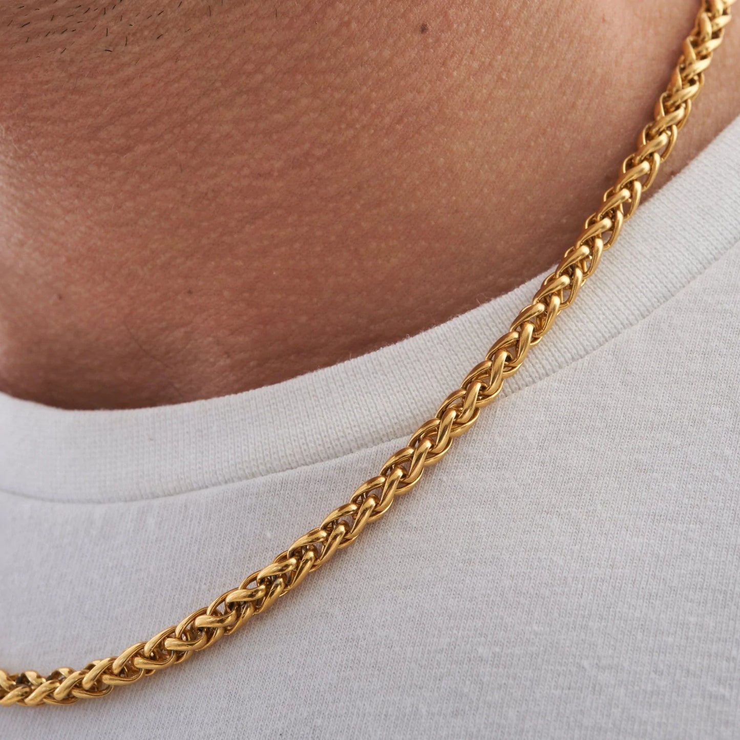 Wheat Chain (Gold) 5mm