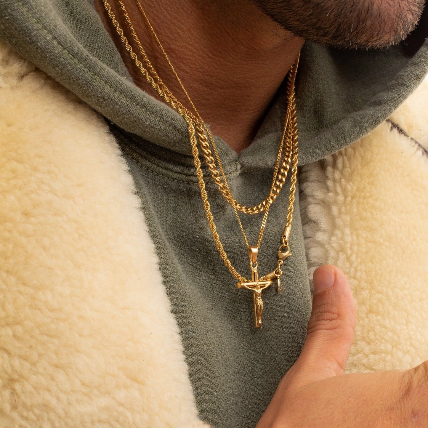 Rope Chain (Gold) 3mm