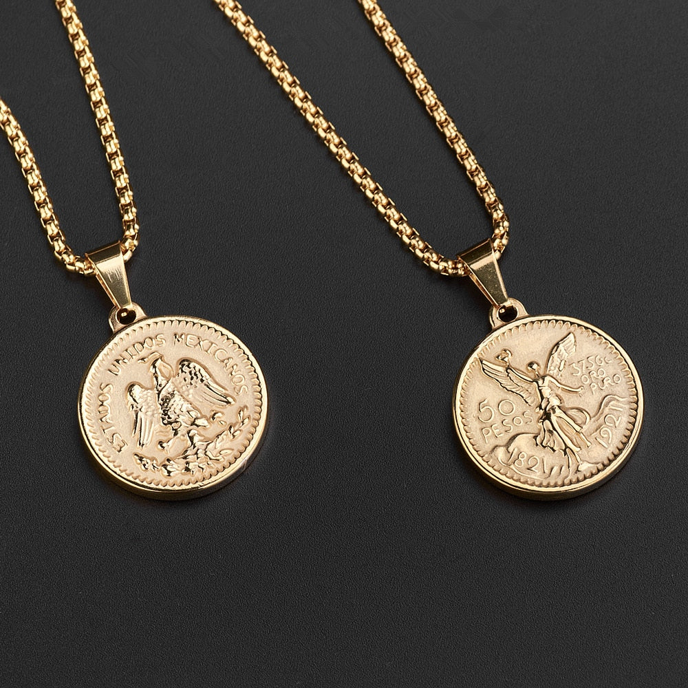 Coin Pendant (Gold)