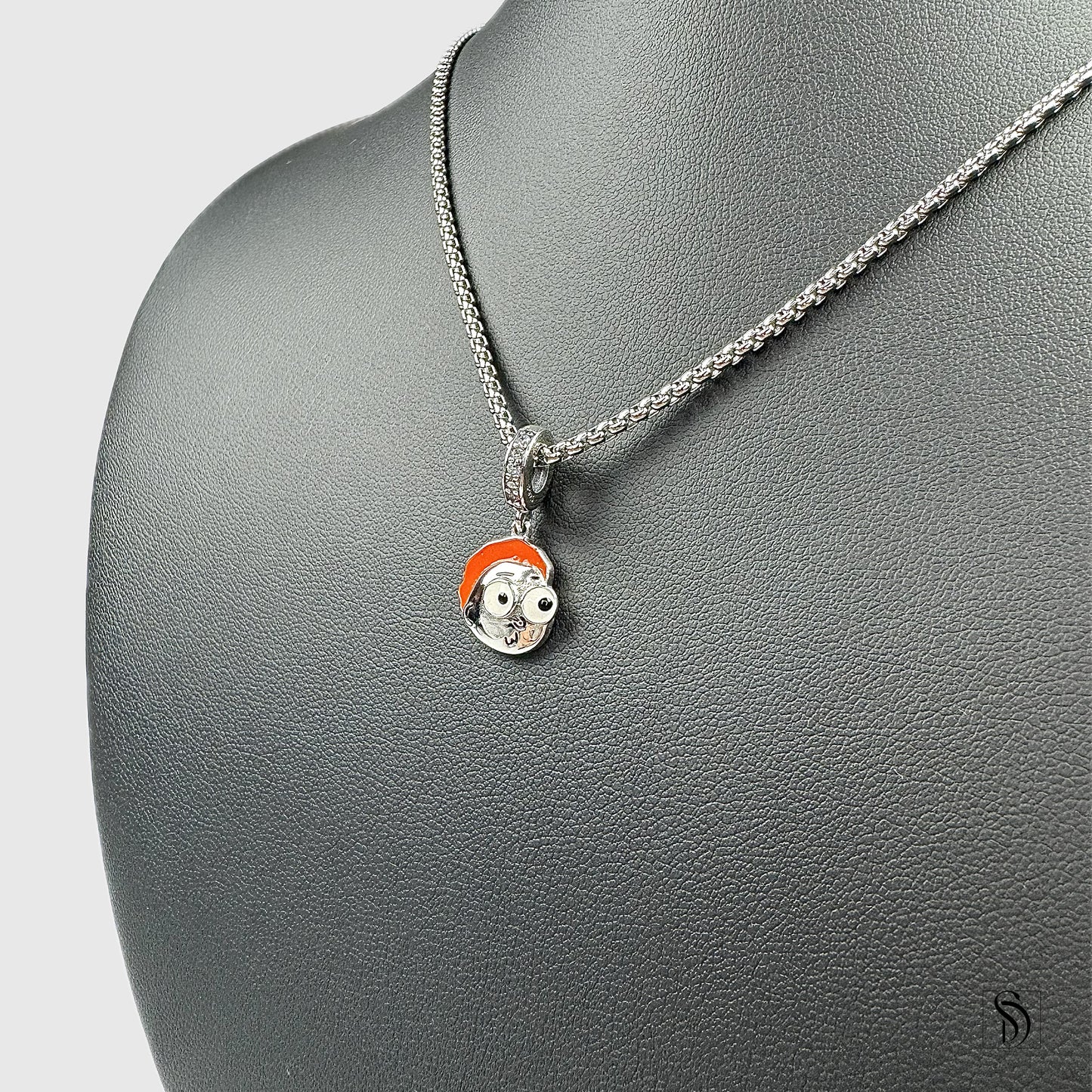 Rick and Morty Pendant Necklace
