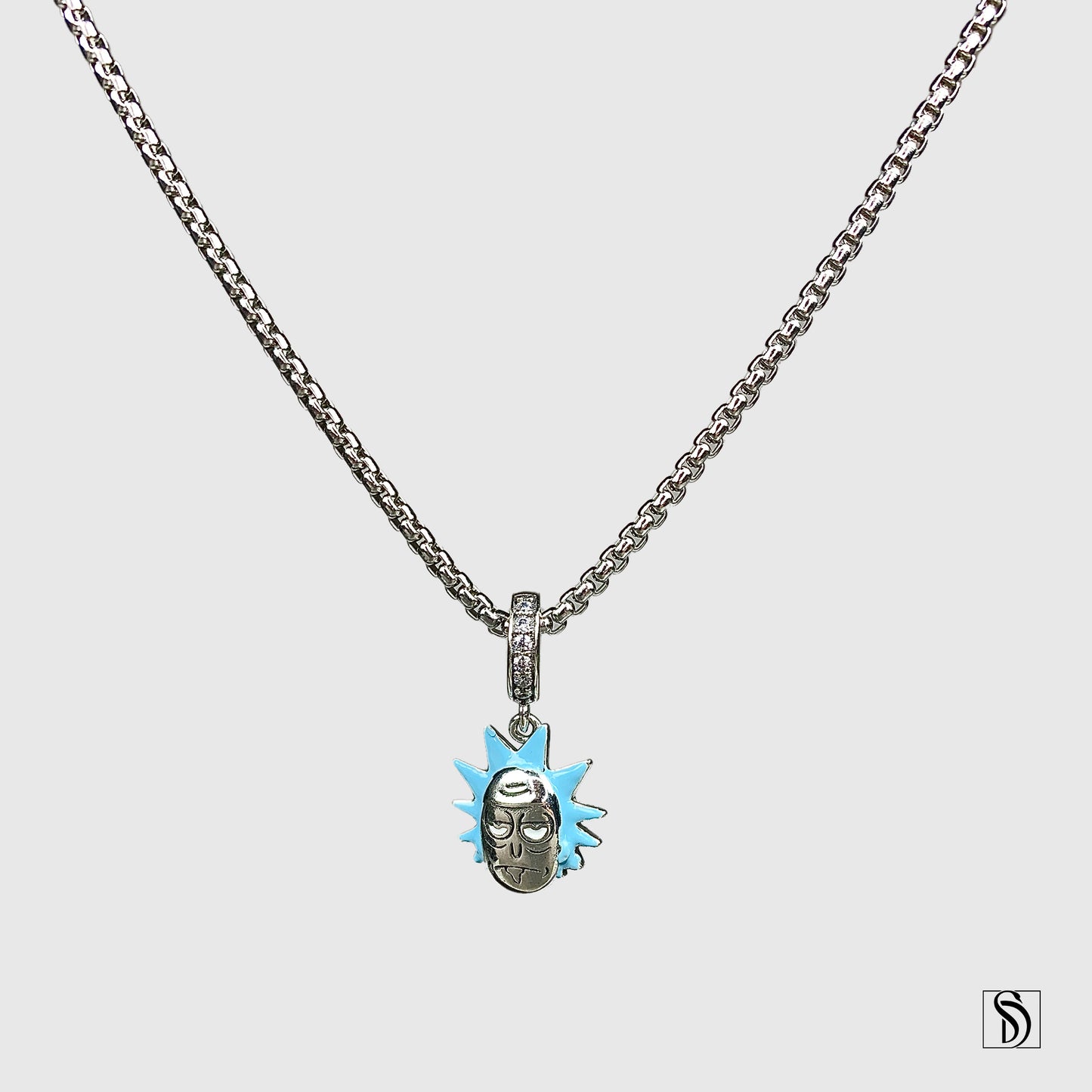 Rick And Morty Pendant Necklace