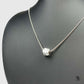 Silver Dice Charm Necklace