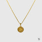 Gold Zeus Pendant Necklace