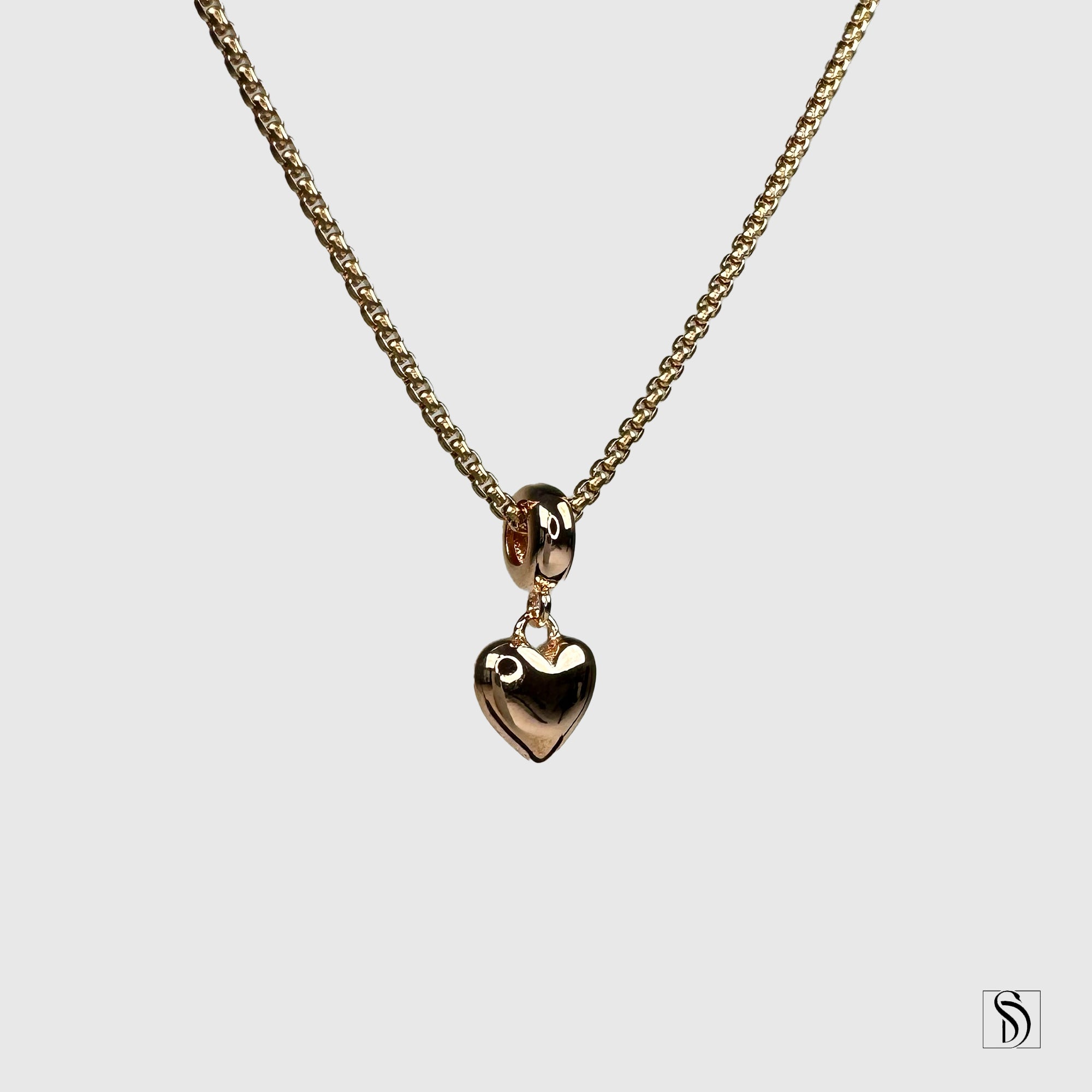 Supreme on sale heart necklace