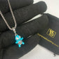 Squirtle Water Type Pokemon Charm Necklace