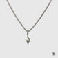 Silver Pearl Sea Shell Pendant Necklace