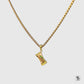 Gold Sweet Treat Candy Pendant Necklace