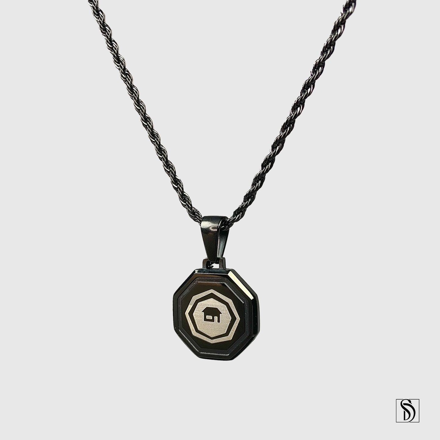 Teleport To House Magic Tablet Pendant Necklace