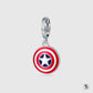 Captain America Vibranium Shield Necklace