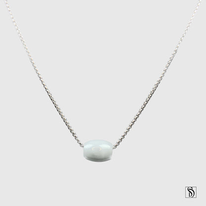 Natural White Jade Pendant Amulet