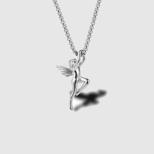 Hanging Cupid (Silver)