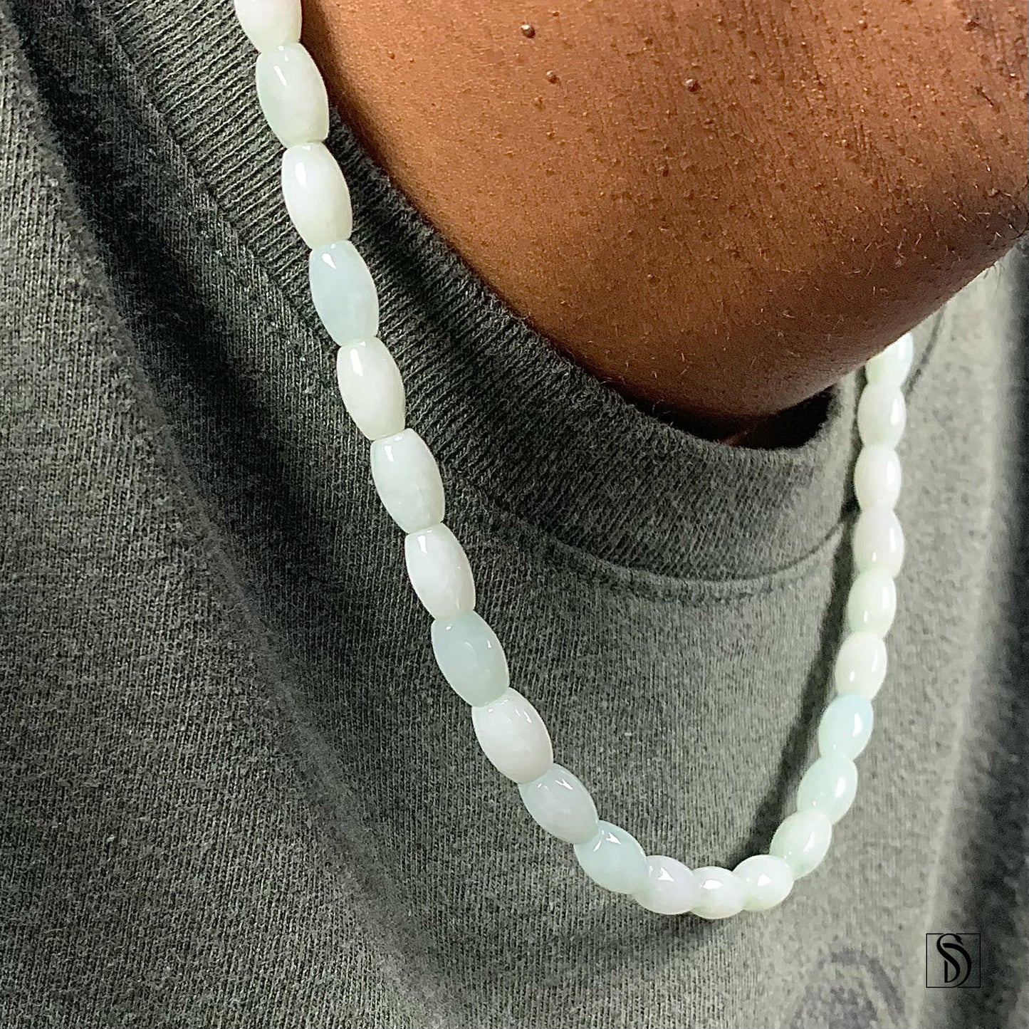 Certified Grade A Natural Jade Necklace